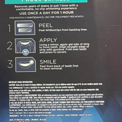 Set miếng dán trắng răng Crest 3D Whitestrips Professional Effects +1 Hour Express 60 miếng 9 set mieng dan trang rang crest 3d whitestrips professional effects 1 hour express 60 mieng 120624 kd