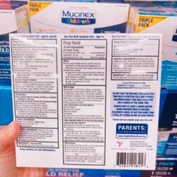 Siro cảm cho trẻ em Mucinex Children’s Multi-Symptom Cold Day & Night 118ml x3 chai 11 siro cam cho tre em mucinex childrens multi symptom cold day night 118ml x3 chai kg