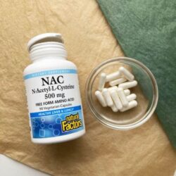 vien uong bo sung nac natural factors nac n acetyl l cysteine 500mg 90 capsules kd