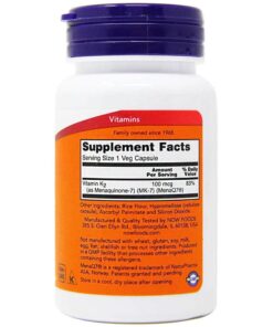 vien uong bo sung vitamin k2 now mk 7 vitamin k2 100mcg 60 capsules kc