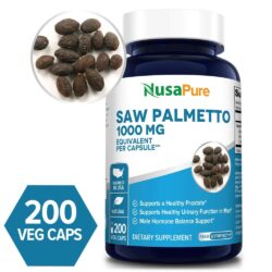 Viên uống chiết xuất Saw Palmetto NusaPure Saw Palmetto 1000mg 200 viên 6 vien uong chiet xuat saw palmetto nusapure saw palmetto 1000mg 200 vien kb