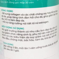 Viên uống trắng da nội sinh Dr. Lacir Glutathione 600 30 viên 20 vien uong trang da noi sinh dr clacir glutathione 600 30 vien 270324 kj