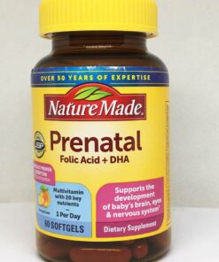 vitamin cho ba bau nature made prenatal multi dha 200mg 60 vien 280924 ka