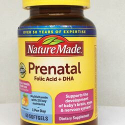 Vitamin cho bà bầu Nature Made Prenatal Multi DHA 200mg 60 viên 11 vitamin cho ba bau nature made prenatal multi dha 200mg 60 vien 280924 ka