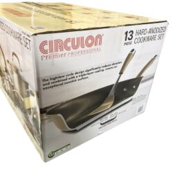 bo noi chong dinh circulon premier professional hard anodized cookware set 13 mon kj