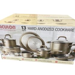 bo noi chong dinh circulon premier professional hard anodized cookware set 13 mon kk