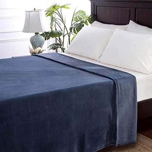 Chăn (mền) Berkshire LuxeLoft King Blanket 284cm x 234cm (Navy Blue) 19 chan men berkshire luxeloft king blanket 284cm x 234cm navy blue kc