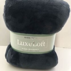 Chăn (mền) Berkshire LuxeLoft King Blanket 284cm x 234cm (Navy Blue) 13 chan men berkshire luxeloft king blanket 284cm x 234cm navy blue kh