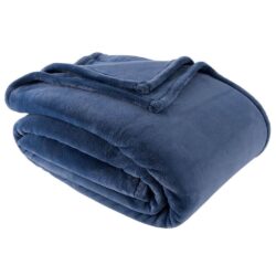 Chăn (mền) Berkshire LuxeLoft King Blanket 284cm x 234cm (Navy Blue) 10 chan men berkshire luxeloft king blanket 284cm x 234cm navy blue kii