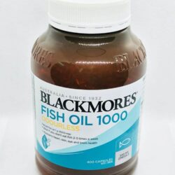 Dầu cá không mùi Blackmores Odourless Fish Oil 1000mg 400 Capsules 8 dau ca khong mui blackmores odourless fish oil 1000mg 400 vien ka