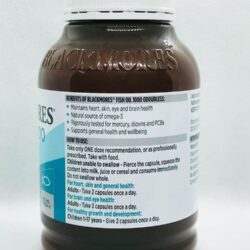 Dầu cá không mùi Blackmores Odourless Fish Oil 1000mg 400 Capsules 9 dau ca khong mui blackmores odourless fish oil 1000mg 400 vien kb