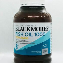 Dầu cá không mùi Blackmores Odourless Fish Oil 1000mg 400 Capsules 7 dau ca khong mui blackmores odourless fish oil 1000mg 400 vien kf