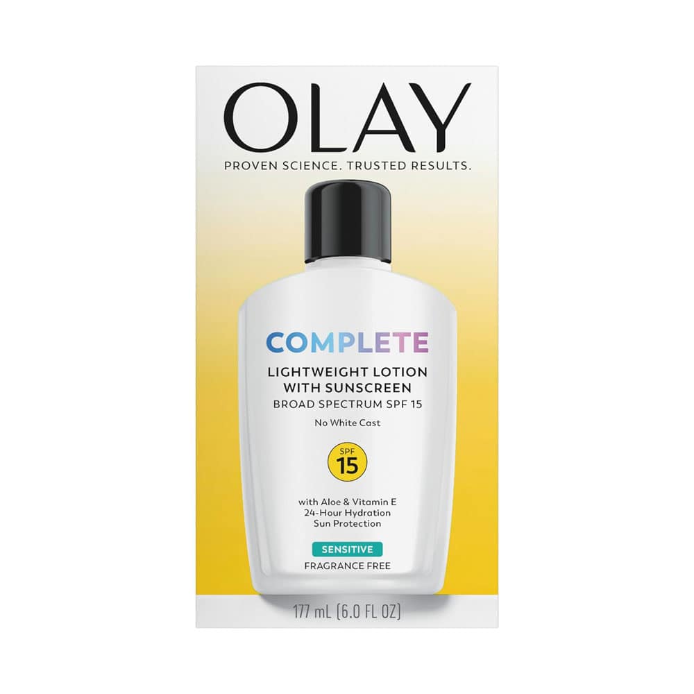 Kem dưỡng ẩm chống nắng Olay Complete Sensitive SPF15 177ml