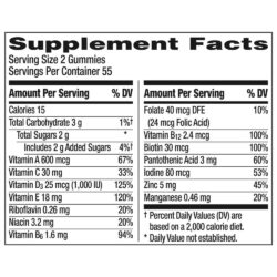 Kẹo dẻo bổ sung Vitamin cho người dưới 50 Centrum Adults Multigummies 110 Gummies 9 keo deo bo sung vitamin cho nguoi duoi 50 centrum adults multigummies 110 gummies ka