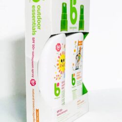 set xit chong nang va chong con trung cho tre em babyganics spf50 sunscreen spray natural insect repellent 177ml x2 kc