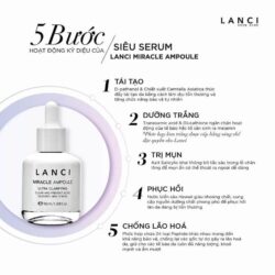 sieu serum lanci miracle ampoule ultra clarifying 50ml kc