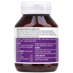 vien nhai bo mat cho tre healthy care kids computer eyes chewable 60 chewable tablets kb