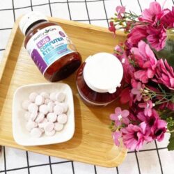 vien nhai bo mat cho tre healthy care kids computer eyes chewable 60 chewable tablets kf