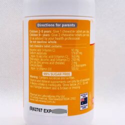 Viên nhai bổ sung Vitamin C, kẽm, D3 cho trẻ Nature’s Way Kids Smart Vitamin C +Zinc +D3 75 Chewable Tablets 9 vien nhai bo sung vitamin c kem d3 cho tre natures way kids smart vitamin c zinc d3 75 chewable tablets knd