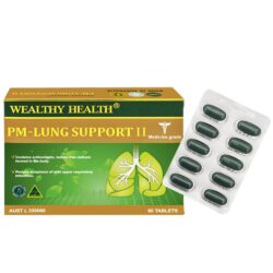 Viên uống bổ phổi Wealthy Health PM Lung Support II 60 Tablets 5 vien uong bo phoi wealthy health pm lung support ii 60 tablets kc