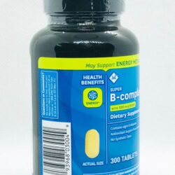 Viên uống bổ sung Vitamin B tổng hợp Member’s Mark Super B-Complex 300 Tablets 7 vien uong bo sung vitamin b tong hop members mark super b complex 300 tablets ke