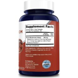 Viên uống chiết xuất nấm linh chi NusaPure Reishi Mushroom 3600mg 200 Capsules 7 vien uong chiet xuat nam linh chi nusapure reishi mushroom 3600mg 200 capsules kc