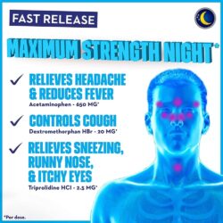 vien uong giam cam ho mucinex fast max day severe congestion cough nightshift cold flu 40 caplets kb