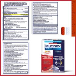 vien uong giam cam ho mucinex fast max day severe congestion cough nightshift cold flu 40 caplets kc