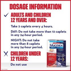 vien uong giam cam ho mucinex fast max day severe congestion cough nightshift cold flu 40 caplets kd
