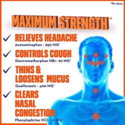 Viên uống giảm cảm ho Mucinex Sinus-Max Pressure, Pain & Cough 20 Caplets 7 vien uong giam dau va cam ho mucinex sinus max pressure pain cough 20 caplets ka