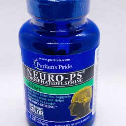 Viên uống tăng cường tuần hoàn não, cải thiện trí nhớ Puritan’s Pride Neuro-PS Phosphatidylserine 100mg 120 Softgels 10 vien uong tang cuong tuan hoan nao cai thien tri nho puritans pride neuro ps phosphatidylserine 100mg 120 softgels knd