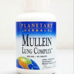 vien uong thao duoc phuc hop bo phoi planetary herbals mullein lung complex 850mg 90 tablets kf