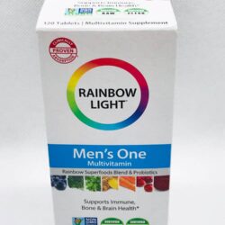 vitamin cho nam rainbow light mens one multivitamin 120 tablets kb