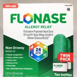 xit chong di ung flonase allergy relief nasal spray 18 2ml x2 chai 170924 ka
