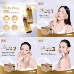 Bổ sung NMN dạng nước NMN Quattro Liquid 15000 30ml x10 chai 16 bo sung nmn dang nuoc nmn quattro liquid 15000 30ml x10 chai kj