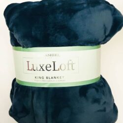 Chăn (mền) Berkshire LuxeLoft King Blanket 284cm x 234cm (Peacock Blue) 5 chan men berkshire luxeloft king blanket 284cm x 234cm peacock blue kc