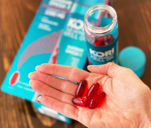 Dầu nhuyễn thể Kori Pure Antarctic Krill Oil Omega-3 800mg 90 Softgels 19 dau nhuyen the kori pure antarctic krill oil omega 3 800mg 90 softgels ki