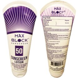 kem chong nang max block sunscreen lotion spf50 118ml kf