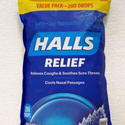 Kẹo Halls thông cổ, mát họng Halls Relief Mentho-Lyptus 200 viên 4 keo halls thong co mat hong halls relief mentho lyptus 200 vien ka
