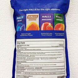 Kẹo Halls thông cổ, mát họng Halls Relief Mentho-Lyptus 200 viên 5 keo halls thong co mat hong halls relief mentho lyptus 200 vien kb