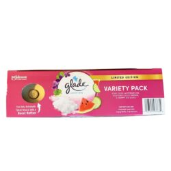 Set máy xịt thơm phòng tự động Glade chạy pin + 3 chai tinh dầu (Watermelon, Cotton, Lilac) 16 set may xit thom phong tu dong glade chay pin 3 chai tinh dau watermelon cotton lilac kg