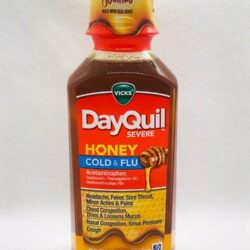 Siro cảm Vicks DayQuil Honey Cold & Flu Severe 354ml 9 siro cam vicks dayquil honey cold flu severe 354ml kc