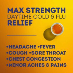 Siro cảm Vicks DayQuil Honey Cold & Flu Severe 354ml 13 siro cam vicks dayquil honey cold flu severe 354ml ke