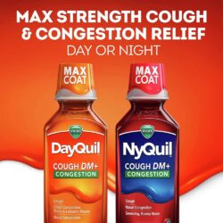 Siro ho Vicks NyQuil Cough DM+ Congestion 354ml 15 siro ho vicks nyquil cough dm congestion 354ml kc
