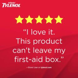 Siro Tylenol cho trẻ sơ sinh Infants’ Tylenol Pain Fever 30ml (Vị nho) 13 siro tylenol cho tre so sinh infants tylenol pain fever 30ml vi nho ka