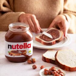 Socola bơ hạt phỉ Nutella Hazelnut Spread 350g 8 socola bo hat phi nutella hazelnut spread 350g ka
