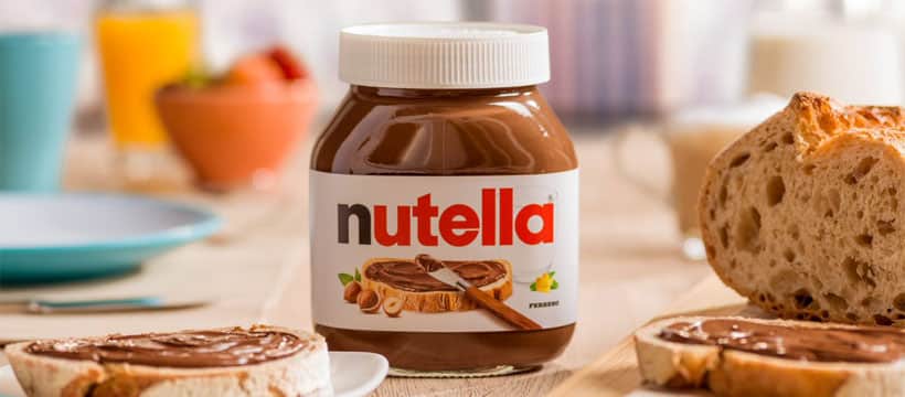 Socola bơ hạt phỉ Nutella Hazelnut Spread 350g 10 socola bo hat phi nutella hazelnut spread 350g kb