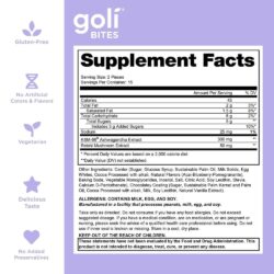 socola ho tro giam stress goli calm bites 30 vien chocolate acai berry kc