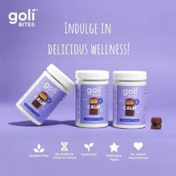socola ho tro giam stress goli calm bites 30 vien chocolate acai berry ke