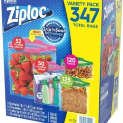 tui zip dung thuc pham 4 size ziploc variety pack 347 cai kd